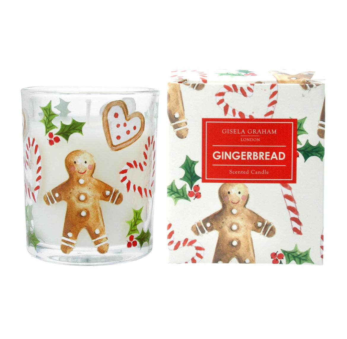 Gisela Graham Scented Boxed Candle - Gingerbread