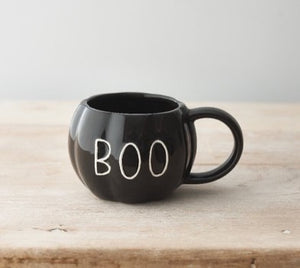 Pumpkin Shape ‘Boo’ Mug