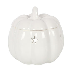 WHITE PUMPKIN OIL BURNER