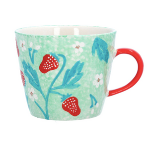 Gisela Graham Strawberry Field Mug