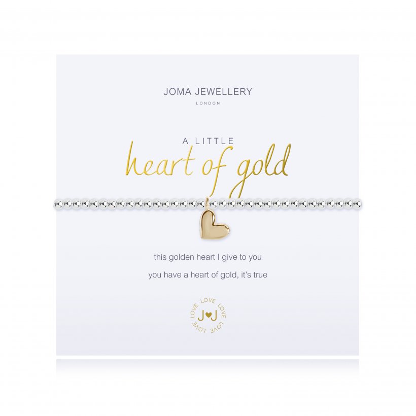 JOMA JEWELLERY - A LITTLE HEART OF GOLD BRACELET