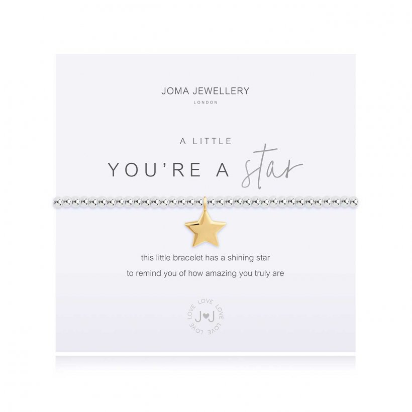 JOMA JEWELLERY -  A LITTLE YOU'RE A STAR BRACELET