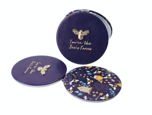 The Beekeeper 'You're the Bee's Knees' Compact Mirror