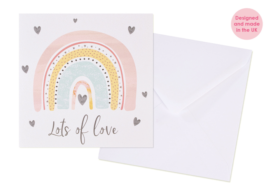 Lots Of Love - Blank Card