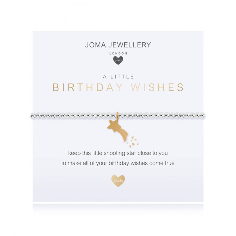 Children's Joma Jewellery Bracelet - Birthday Wishes